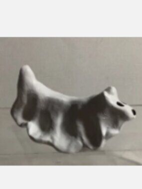 Dog Ghost Miniature (1) for Healing, Compassion- Play Therapy-Sand Tray Figure